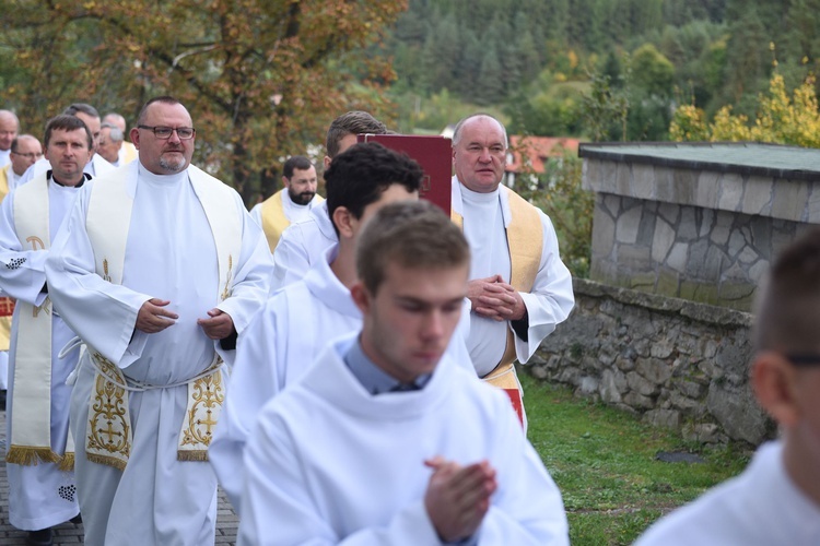 Pielgrzymka Arcybractwa Straży Honorowej NSPJ do Piwnicznej