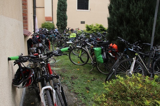 Pielgrzymka rowerzystów do Rud