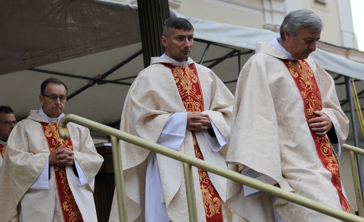 12. Pielgrzymka Rodzin Diecezji Bielsko-Żywieckiej do Kalwarii Zebrzydowskiej - 2019, cz. 1