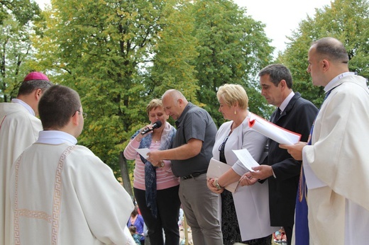 12. Pielgrzymka Rodzin Diecezji Bielsko-Żywieckiej do Kalwarii Zebrzydowskiej - 2019, cz. 1