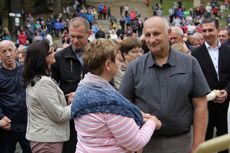 12. Pielgrzymka Rodzin Diecezji Bielsko-Żywieckiej do Kalwarii Zebrzydowskiej - 2019, cz. 1