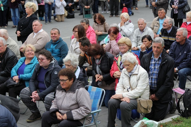 12. Pielgrzymka Rodzin Diecezji Bielsko-Żywieckiej do Kalwarii Zebrzydowskiej - 2019, cz. 1