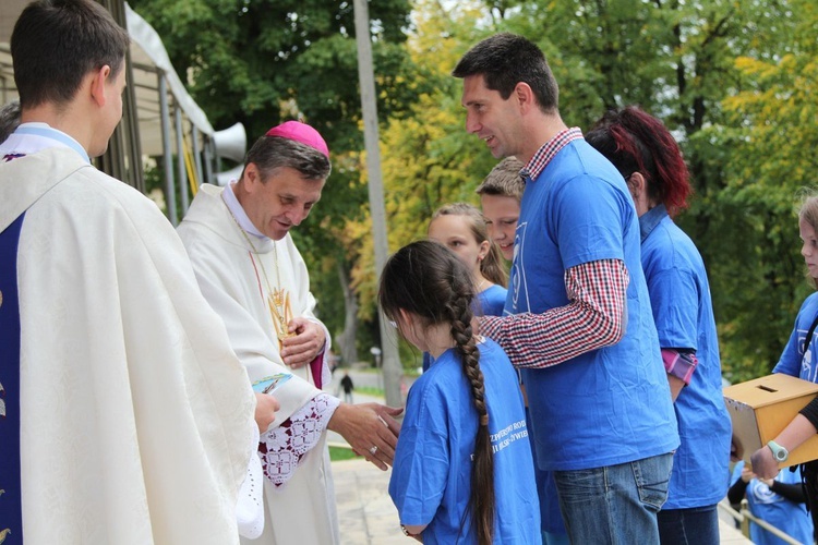 12. Pielgrzymka Rodzin Diecezji Bielsko-Żywieckiej do Kalwarii Zebrzydowskiej - 2019, cz. 1