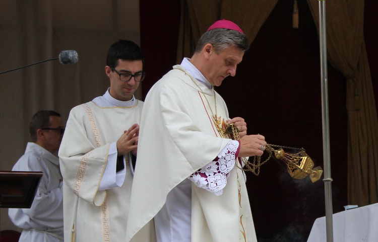 12. Pielgrzymka Rodzin Diecezji Bielsko-Żywieckiej do Kalwarii Zebrzydowskiej - 2019, cz. 1