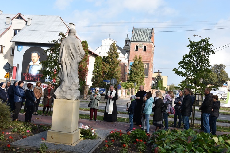 Przasnysz. Koronka na ulicach miasta