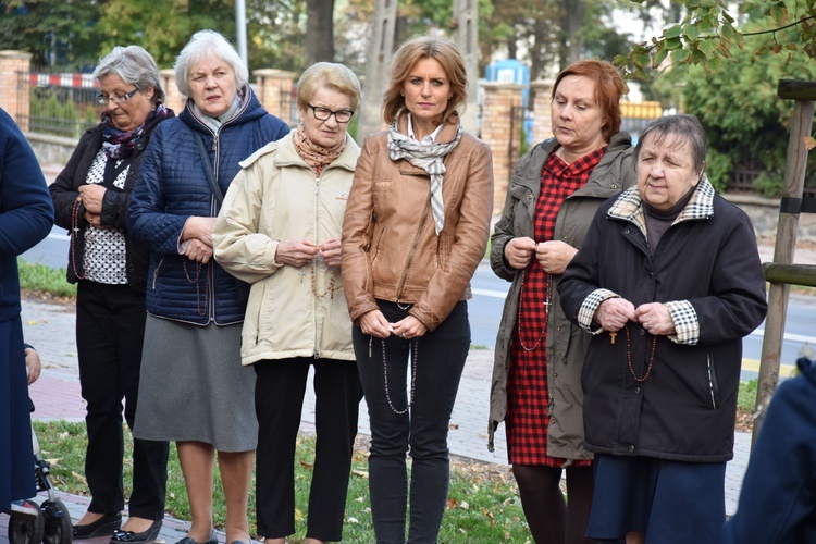 Przasnysz. Koronka na ulicach miasta