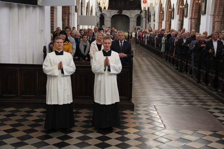 Obłóczyny w Gdańskim Seminarium Duchownym