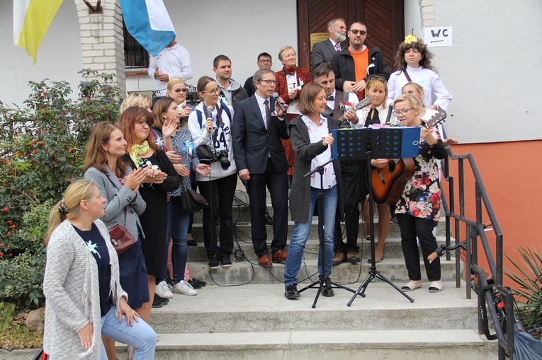 Piknik parafialny na Muchoborze Wielkim