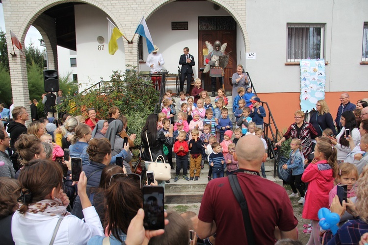 Piknik parafialny na Muchoborze Wielkim