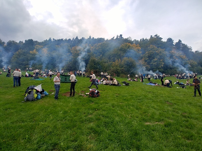 Pielgrzymka Skautów Europy na Święty Krzyż