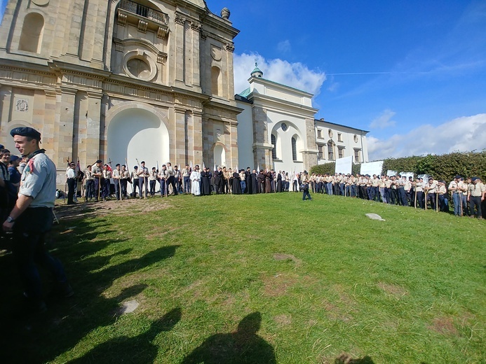 Pielgrzymka Skautów Europy na Święty Krzyż