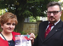 ▲	Małżonkowie z Mogilna opowiadali, jak w drodze do wolności towarzyszył im nasz tygodnik.