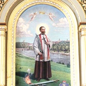 Wizerunek cieszyńskiego świętego z kaplicy w jego rodzinnym mieście.