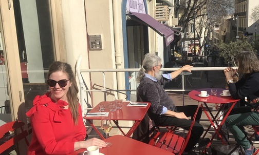 Anne -Sophie Basta w rodzinnej Francji