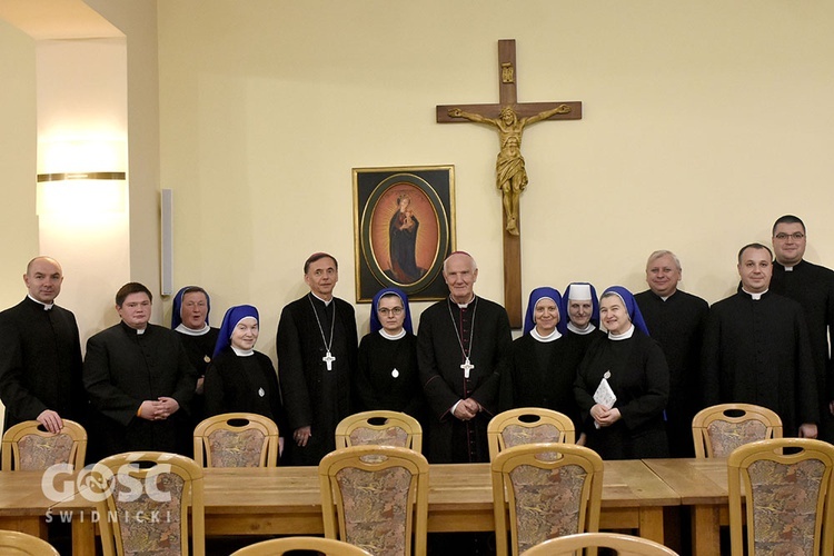 Pożegnanie sióstr jadwiżanek we wspólnocie seminaryjnej