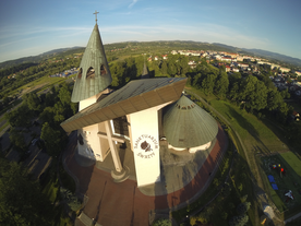 Sanktuarium św. Rity w Nowym Sączu - kościół pw. MB Niepokalanej.