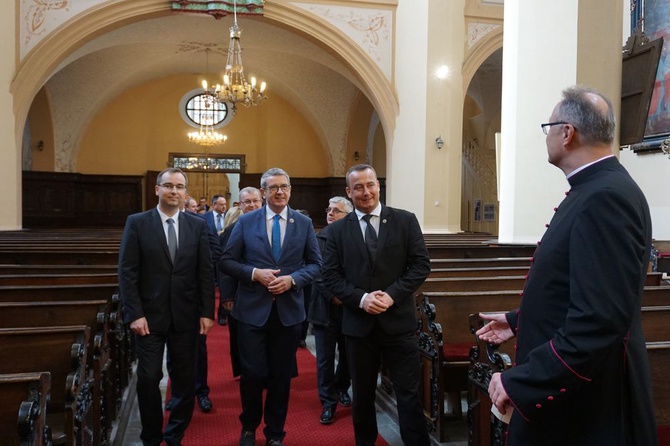 Otwarcie muzeum cysterskiego w Kamieńcu Ząbkowickim