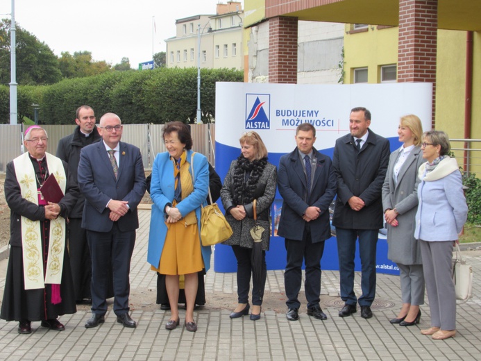 Kamień węgielny pod budynek szpitalny w Gdańsku