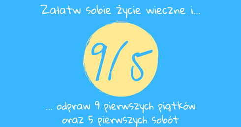 Młodzi z duszpasterstwa "Bagno" zapraszają do udziału w akcji 9/5