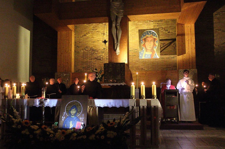 Nabożeństwo Transitus w Koszalinie