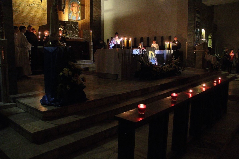 Nabożeństwo Transitus w Koszalinie