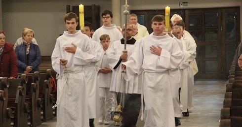 Nabożeństwo Transitus w Koszalinie