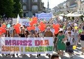 W radomskich Marszach dla Życia i Rodziny corocznie bierze udział kilka tysięcy osób.