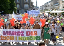 W radomskich Marszach dla Życia i Rodziny corocznie bierze udział kilka tysięcy osób.