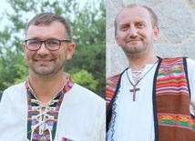 Księża Kasper Bernasiewicz i Antoni Lichoń