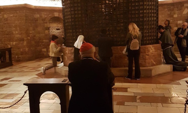 Polscy kardynałowie u św. Franciszka z Asyżu