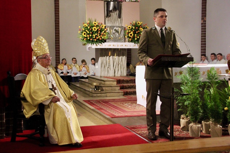 Uroczystości odpustowe i obchody Dnia Leśnika w gdańskim kościele św. Franciszka z Asyżu