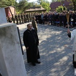 Uroczystości przy pomniku Ofiar Ludobójstwa w Zielonej Górze (Łężyca)