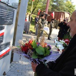 Uroczystości przy pomniku Ofiar Ludobójstwa w Zielonej Górze (Łężyca)