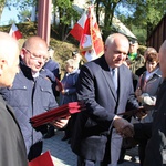 Uroczystości przy pomniku Ofiar Ludobójstwa w Zielonej Górze (Łężyca)