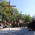 Uroczystości przy pomniku Ofiar Ludobójstwa w Zielonej Górze (Łężyca)