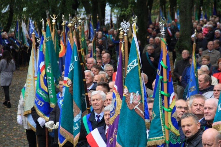 Pielgrzymka hodowców gołębi i orkiestr kalwaryjskich