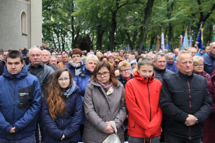 Pielgrzymka hodowców gołębi i orkiestr kalwaryjskich