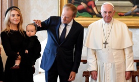 Papież przyjął Donalda Tuska