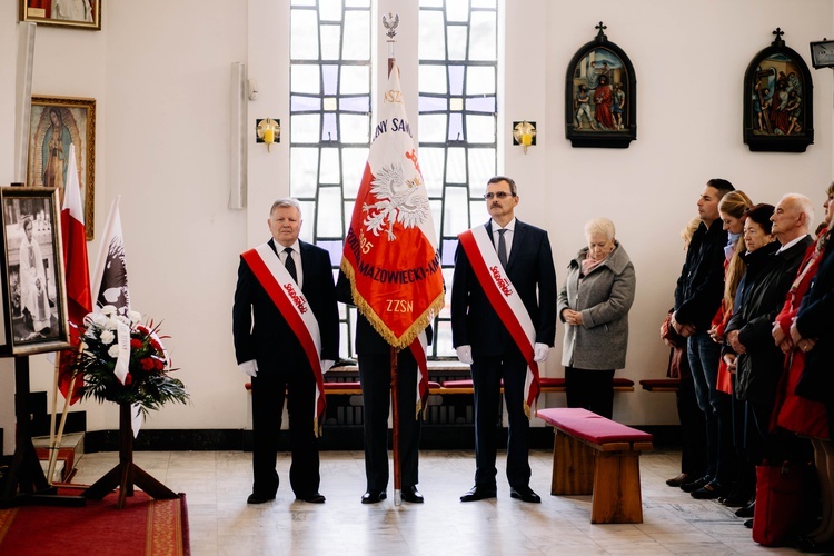 Msza św. w 35. rocznicę śmierci bł. ks. Jerzego Popiełuszki w intecji NSZZ Solidarność