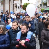 Nowy Sącz. Marsz misjonarzy życia i rodziny