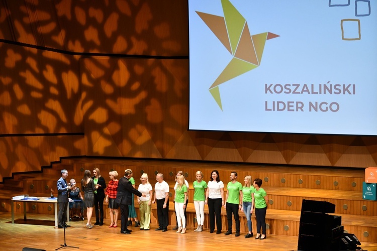 Gala wręczenia nagród dla organizacji NGO w Koszalinie