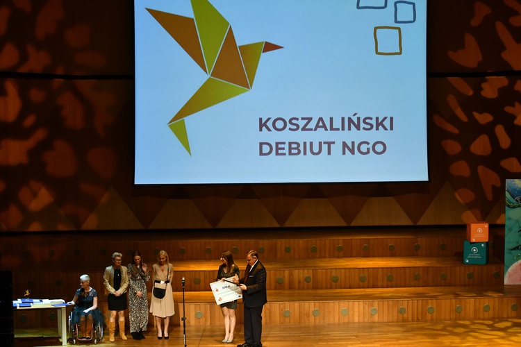 Gala wręczenia nagród dla organizacji NGO w Koszalinie