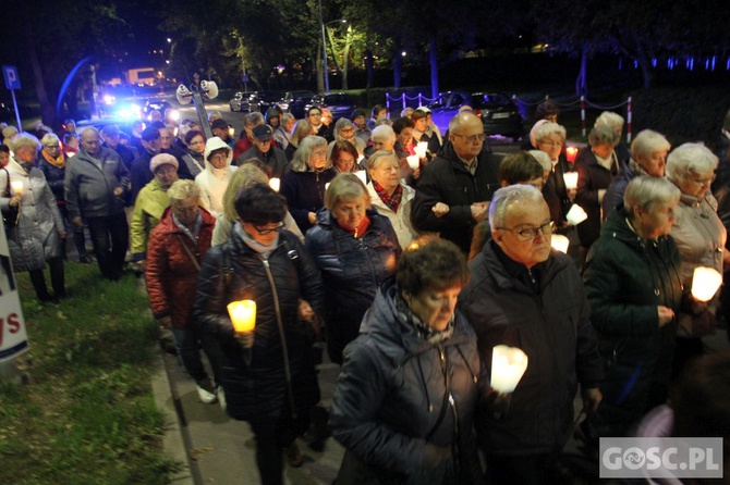 Procesja różańcowa w Głogowie