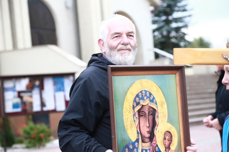 Męski różaniec w Dębicy
