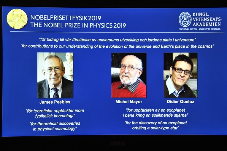 Fizyczny Nobel 2019 za poznanie Wszechświata i egzoplanet