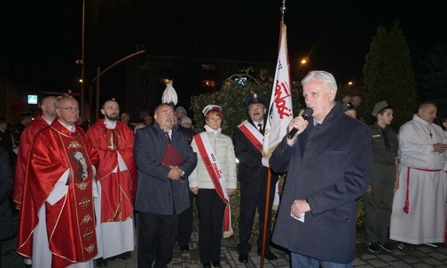 Bytom. 35. rocznica pobytu bł. ks. Jerzego Popiełuszki