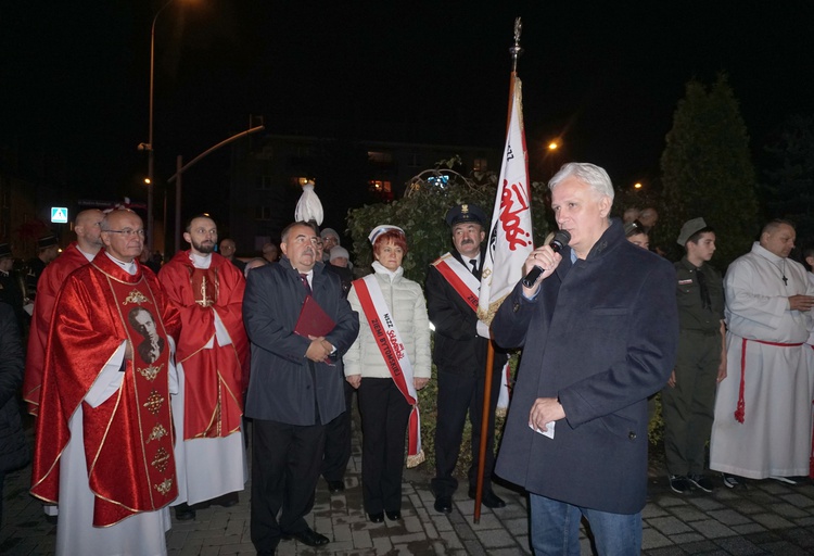 Bytom. 35. rocznica pobytu bł. ks. Jerzego Popiełuszki