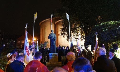 Bytom. 35. rocznica pobytu bł. ks. Jerzego Popiełuszki