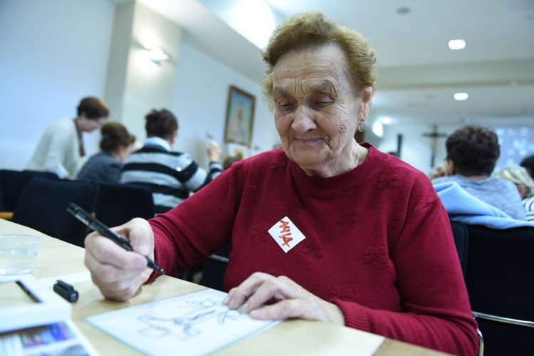 Rekolekcje dla seniorów - warsztaty plastyczne