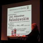Spotkanie z prof. Aleksanderem Nalaskowskim w Gdańsku.